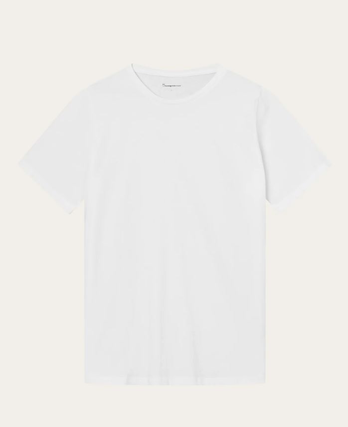White Crew T-Shirt folded
